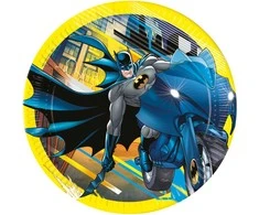 Boland Traciks GoDan Batman popierinės lėkštės 23 cm 8 vnt