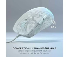 Turtle Beach Pure SEL RGB balta pelė su laidu | 8000 DPI