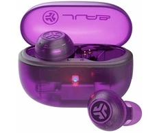 JLab Go Pop ANC, True Belaidės Stereo (TWS), 20 - 20000 Hz, Calls/Music, Ausinės, Violetinė, Transparent