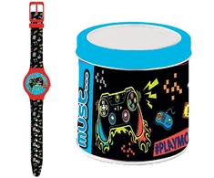 Bigbuy Fashion Laikrodis kūdikiams MUST - TIN BOX (Ø 33 mm)