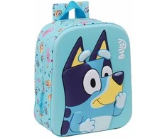 Bigbuy School Safta Bluey 3D backpack 27cm