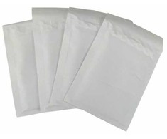 BESTPAK Bubble envelopes padded envelopes H18 100 pcs. Baltas