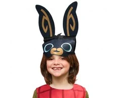Bing Bunny zuikio juodas kostiumas 92/104 cm