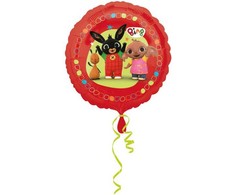 Bing Raudona f√≥lia lufi 43 cm