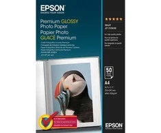 „Epson Premium Glossy Photo Paper“ A4, 50 lapų, 255 g/m2