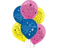Riethmuller Europe Mėlyna´s Clues latex balloner, 6 stk