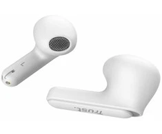 Trust Yavi - Belaidės ausinės Įstatomos į ausis (į ausis įkišamos tipo) ausinės Bluetooth TWS su etui ładującym &amp; ENC (Baltas)