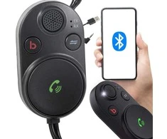 Bluetooth automobilio siųstuvas su USB ir AUX jungtimis