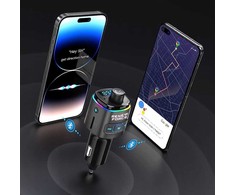 „Bluetooth“ FM automobilio siųstuvas