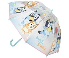 „Bluey Bingo“ vaikiškas permatomas skėtis √ò71 cm