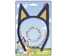 „Bluey Ears“ papuošalų ir galvos juostos rinkinys
