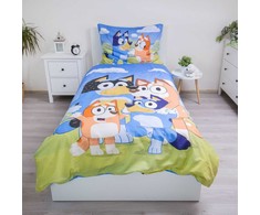 „Bluey Happy Family“ patalynės komplektas 140–200 cm, 70 x 90 cm