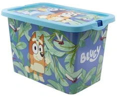 „Bluey Leaves“ plastikinė laikymo dėžė, 7 l