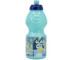 „Bluey Leaves“ plastikinis sportinis butelis, 400 ml