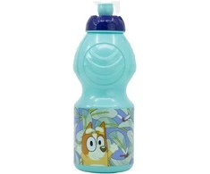 „Bluey Leaves“ plastikinis sportinis butelis, 400 ml