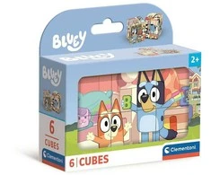 Clementoni Clementoni paveikslų kaladėlės, 6 vnt., Bluey, 40662