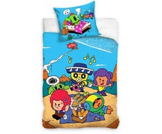 „Brawl Stars“ pikniko patalynės užvalkalas 140–200 cm, 70 x 80 cm