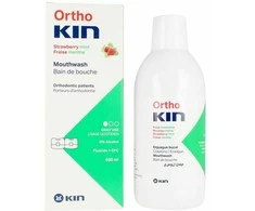 Kin Othokin Burnos Skalavimo Skystis, Braškių Mėtos, 500ml