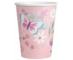 Usorteret Sommerfugl papkrus, 8 stk