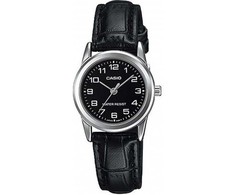 CASIO LTP-V001L-1B moteriškas laikrodis (zd588a) + dėžutė