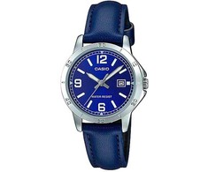 Casio LTP-V004L-2B moteriškas laikrodis (zd568g) + dėžutė