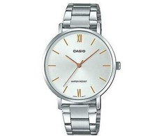 CASIO LTP-VT01D-7B moteriškas laikrodis + dėžutė (zd613e)