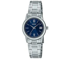 Casio moteriškas laikrodis LTP-V002D-2B3UDF + dėžutė