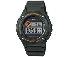 Casio vyriškas laikrodis W-216H-3B + dėžutė