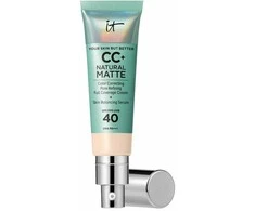 It Cosmetics CC Natural Matte kreminis makiažo bazė Spf40 Fair Porcelaine, 32 ml