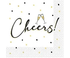 „Celebrate Cheers“ servetėlių rinkinys, 16 vnt., 33 x 33 cm