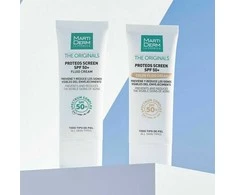 Fluidinis kremas Martiderm Proteos Screen Spf 50 Color Fluid Kreminis, 40 ml