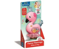 Clementoni Žaislai Muzikinis barškutis CLE BABY Fashion flamingo 17572