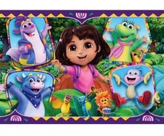 Clementoni Dėlionė 104 vnt. - Dora