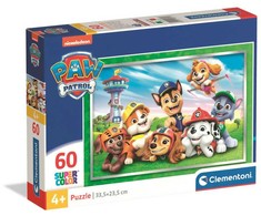 Clementoni dėlionė „Paw Patrol“ – Ruff Rescue, 60 detalių