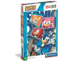 Clementoni Dėlionė 104 vnt. - Sonic