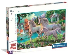 Clementoni Dėlionė 180 vnt. - Vienaragiai
