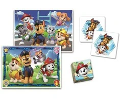 Clementoni „Paw Patrol Rickety Ridge“ 4 viename žaidimų kolekcija