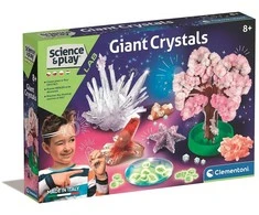 „Clementoni Science&amp;Play Lab“: MEGA Fluo kristalai