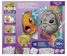 Crayola, Inc. Creative - CRAYOLA - POPS 3D Color Pops Gift Set - Over 12 3D Activities! Ages 6 and up