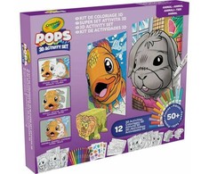 Crayola, Inc. Creative - CRAYOLA - POPS 3D Color Pops Gift Set - Over 12 3D Activities! Ages 6 and up