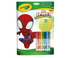 Crayola, Inc. CRAYOLA spalvinimo rinkinys Color &amp; Activity Spidey, 04-2809G