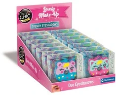„Crazy Chic Panda Donuts“ akių šešėlių rinkinys „Clementoni“