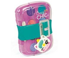 „Crazy Chic“ žalia mini kosmetinė „Clementoni“