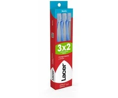 Lacer TOOTHBRUSH medium pack 3 units