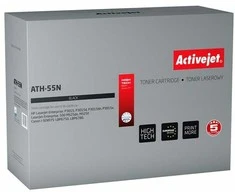 Toneris ActiveJet ATH-55N | juodas | 6000 psl. | HP CE255A (55A), Canon CRG-72