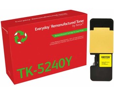 Xerox EVERYDAY REMANUFACTURED TONER - Geltonas REPLACES KYOCERA TK-5240Y