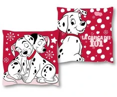 Dekoratyvinė pagalvėlė Disney 101 dalmantinas, glamonės, 38x38 cm, aksomas