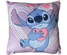 Dekoratyvinė pagalvėlė „Disney Lilo and Stitch“ su nuimamu užvalkalu, 35x35 cm