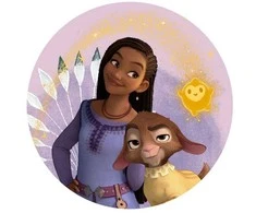 Dekoratyvinė pagalvėlė „Disney Wish“ formos, 34x34 cm