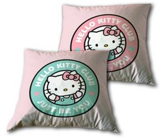 Dekoratyvinė pagalvėlė „Hello Kitty Club“, 40x40 cm, veliūras